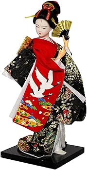 Amazon.co.jp: 25cm 芸者着物人形 和風ドール 装飾 伝統日本文化 Amazon.co.jp: 25cm 芸者着物人形 和風ドール 装飾 伝統日本文化